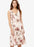 Phase Eight Vivien Floral Printed Sleeveless Dress In Pink Size 12UK 8US $185
