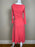 Lauren Ralph Lauren Ruched Stretch Jersey Fit & Flare Dress In Pink Size L $180