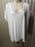 Treasure & Bond Women's  T Shirt size S Scoop Neck Twist Detail Tee White