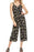 VERO MODA Simply Easy Floral Culotte Jumpsuit Black Floral size XS NWT 5548