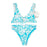Maillots de bain tropicaux pour femmes VYB Strap Halter et bas de bikini taille M