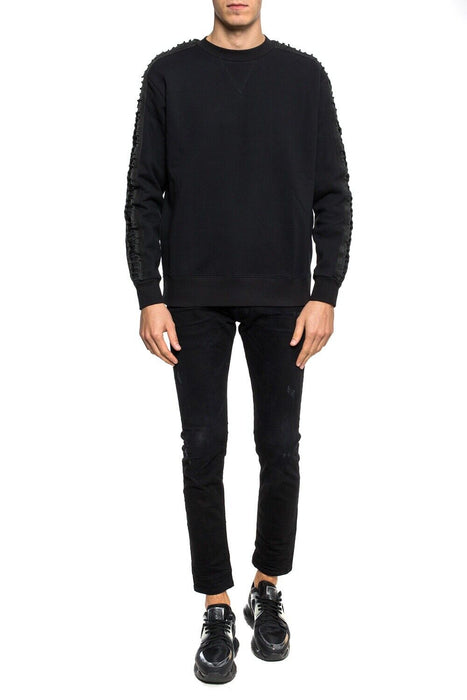 Diesel Men's Marty Long Sleeve Sweatshirt In Black Size L $348