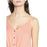 All In Favor Twist Button Tank Dusty Rose Taille XL