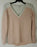 Poof New York Soft Pullover Rose Smoke  SWEATER Size S