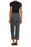 NSF Clothing Keiko Pantalon court plissé à taille nouée en pigment cargo Taille 27 250 $