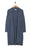 Naadam Cashmere & Cotton Shawl Collar Long Cardigan Navy Combo Size S $295