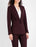Reiss Women's Lissia One Button Wool Blazer Jacket In Berry Red Size 0 US $824