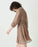 Sessun  viscose short smocked mini dress with print size S $440