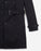 The Kooples Men's Jenna Trench Coat In Dark Navy Size 48