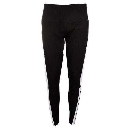 Puma Leaping Puma Colorblock V2 Tights In Black And White Size S