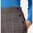 Sandro Pantalon Binic boutonné pour femmes en carreaux marron taille 38 349 $ de qualité supérieure