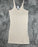 Free People Beach Women Scoop Neck Ribbed Cream Be Happy Pinafore Dress Sz Small