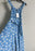 NWT FAITHFULL THE BRAND Dolores Jumpsuit in Leyla Floral Print, Blue, 6US