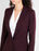 Reiss Women's Lissia One Button Wool Blazer Jacket In Berry Red Size 0 US $824