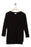 STATUS CHENAULT V-neck Ribbed Tunic Top In Black 68$ size M