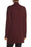 Sanctuary Women's Street Up Camp Open Front Knit Cardigan Wine Size Petite XSP