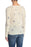 Quinn Sparkle Polka Dot Cashmere Sweater In Ivory Size L $395