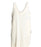 Free People Beach Women Scoop Neck Ribbed Cream Be Happy Pinafore Dress Sz Small