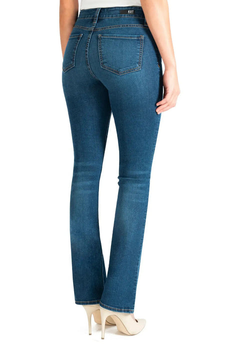 KUT FROM THE KLOTH Natalie High Waist Bootcut Jeans In Accurate 10P petite