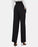 BCBGMAXAZRIA Pantalon Yasminka à jambe large et taille haute en noir Taille XS 248 $