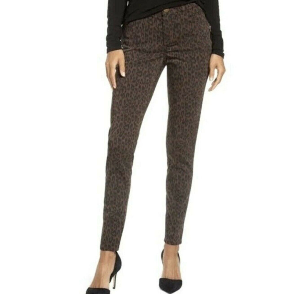 Wit & Wisdom High Waist Ankle Skinny Jeans In Brown Size 2