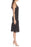 Harlyn Ruched Lace Dress Black Size M $249