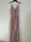 JENNY YOO Farrah Ruffle Skirt Chiffon Gown In Whipped Apricot size 6