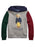 Polo Ralph Lauren Sweat à capuche en polaire à blocs de couleurs Polo Bear pour garçon Gris Taille 3