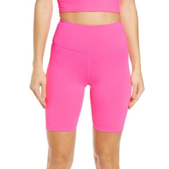 IVL Collective Bike Shorts In Knockout Neon Pink Size 8