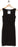 Moschino Women's  Bow Front Woven Sleeveless Dress in Balck size 44 ( 10 US )