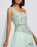Mac Duggal women's Couture Mint Grecian Formal Dress size 2 $600 in green
