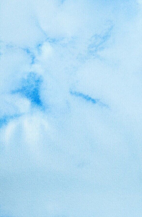 Zella Live Racerback BraIn Spray Dye Blue Size M