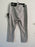 RBX Active Power Hold Athletic Capri Length Leggings W/Pockets Light Grey Size M