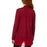T. Tahari Cardigan ouvert sur le devant en tricot uni pour femme en rouge 88 $