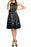 Nic + Zoe Jacquard Sleeveless Fit & Flare Knit Dress Size XS $345