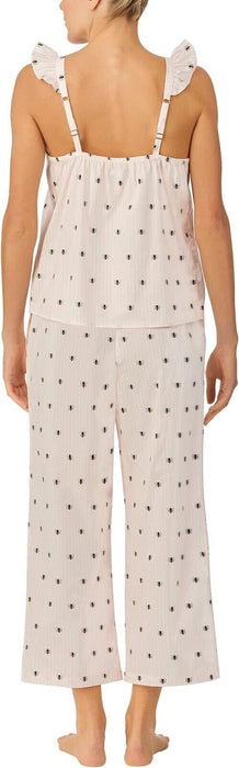 Kate Spade New York  2-Piece Striped Bee-Print Pyjama SetNWT size M Xmas