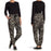 Know One Cares Pantalon de jogging avec cordon de serrage pour femme en camouflage multicolore XL