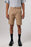 NN07 No Nationality Men's Regular Fit Mid Rise Chino Shorts Khaki 33W $130