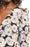 Vero Moda Paja Mini-robe florale à col en V Violet Lilas Taille S