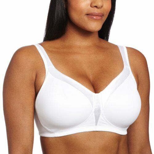 Playtex 4803B 18 Hour Silky Soft Smoothing Wirefree Bra Size 42DDD