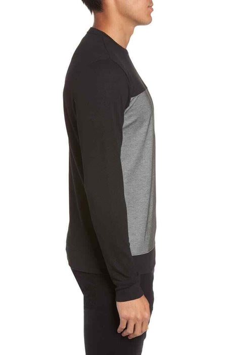 Vince Camuto Colorblock Crew Neck Fit Pima Cotton Sweater Pullover Mens L $85