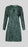 Équipement Mini-robe en satin vert à col en V et imprimé léopard Taille 4 425 $