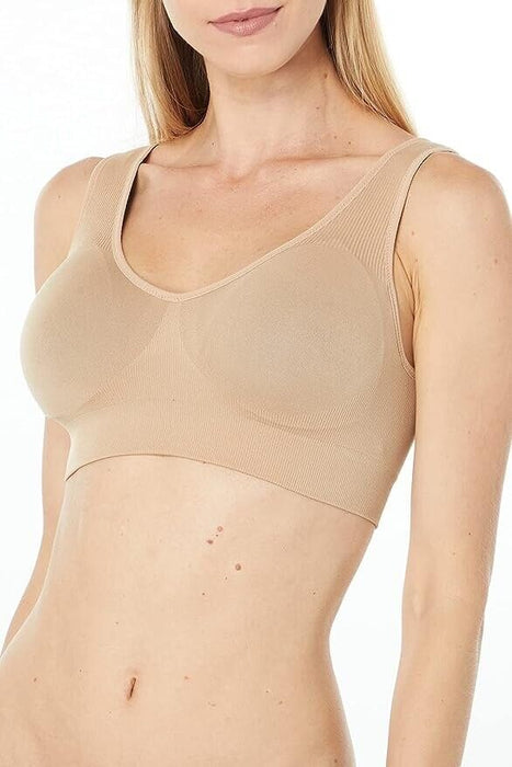 Spanx 30021R Seamless Reversible Comfort Tank Bra Breast of Both Worlds size S
