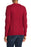 RXB Pull en tricot torsadé acrylique pour femme en rouge taille S
