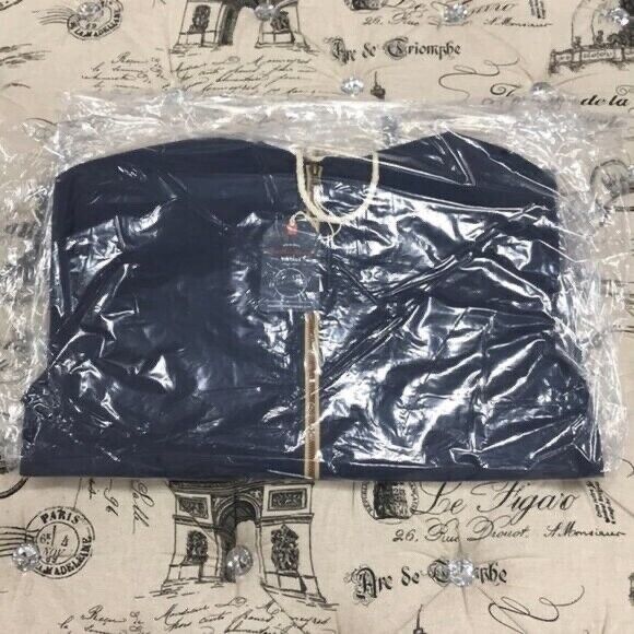 Men's WP Weatherproof Hooded Full Zip Rain Slicker Sport Jacket Raincoat Coat S