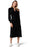 Ever New Olivia Fit And Flare Knit Belted Dress In Black Size 4 NWT
