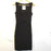 Moschino Women's  Bow Front Woven Sleeveless Dress in Balck size 44 ( 10 US )
