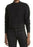 Abound Women's Mock Neck Long Sleeve Fleece Pullover in black size L