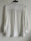 CLUB MONACO Safari Silk Long Sleeve Shirt  size XS in ivory