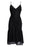 Harlyn Ruched Lace Dress Black Size M $249